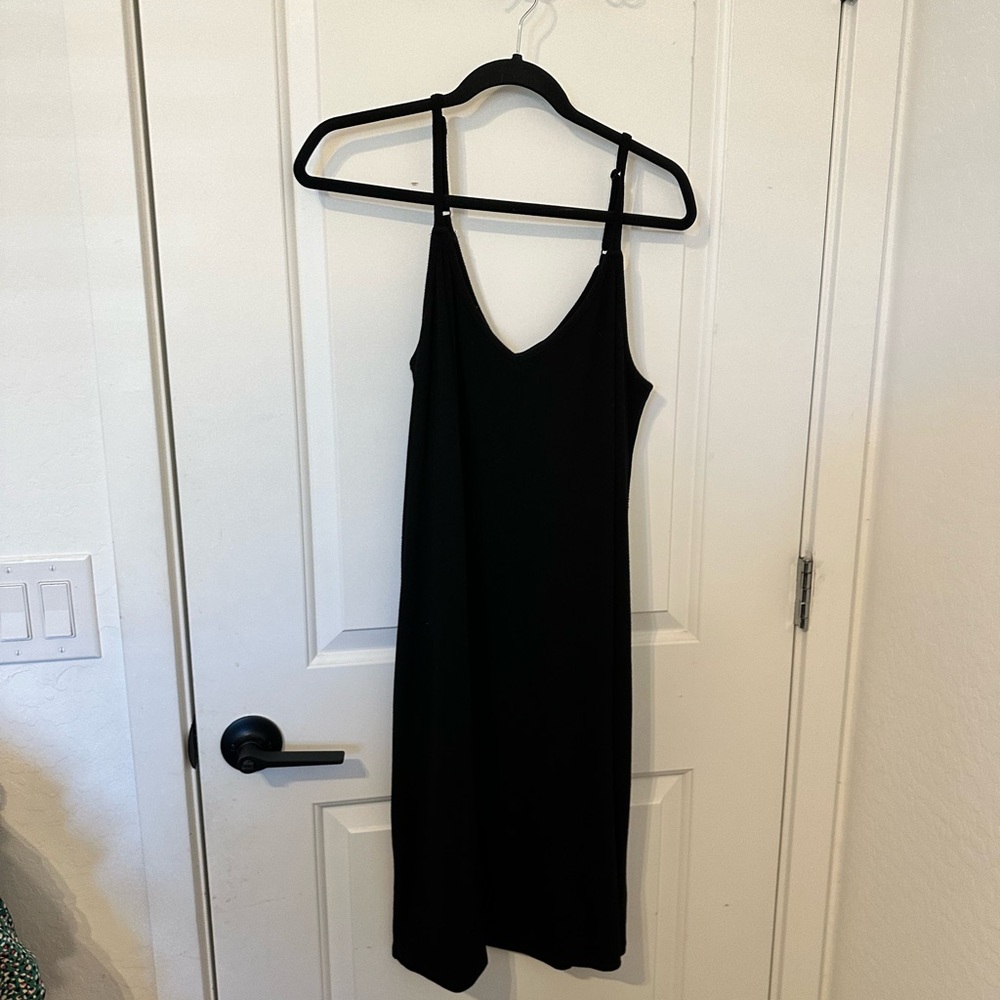 Torrid Black Midi Slip Dress for Cocktail Nights